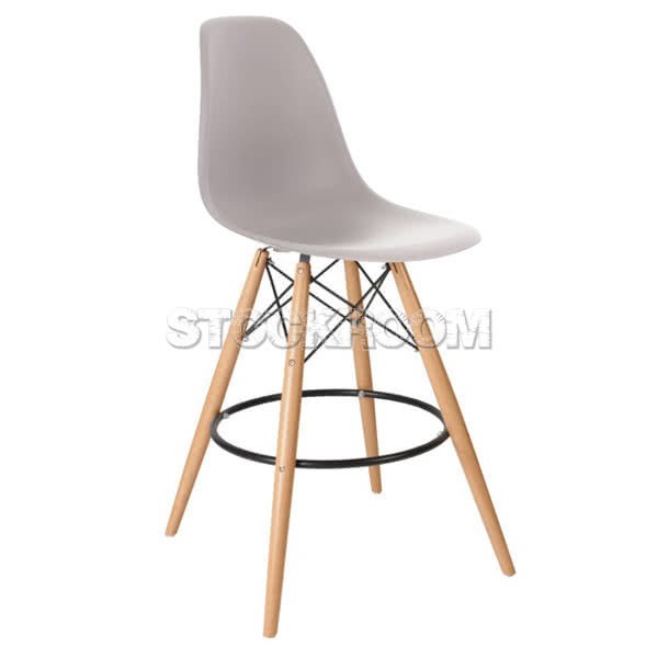 Charles Eames DSW Style Bar Stool