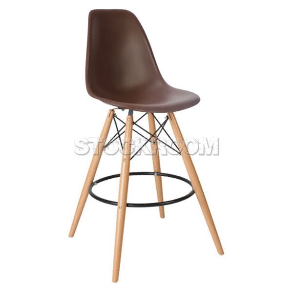 Charles Eames DSW Style Bar Stool