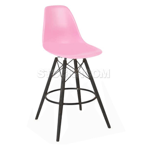 Charles Eames DSW Style Bar Stool