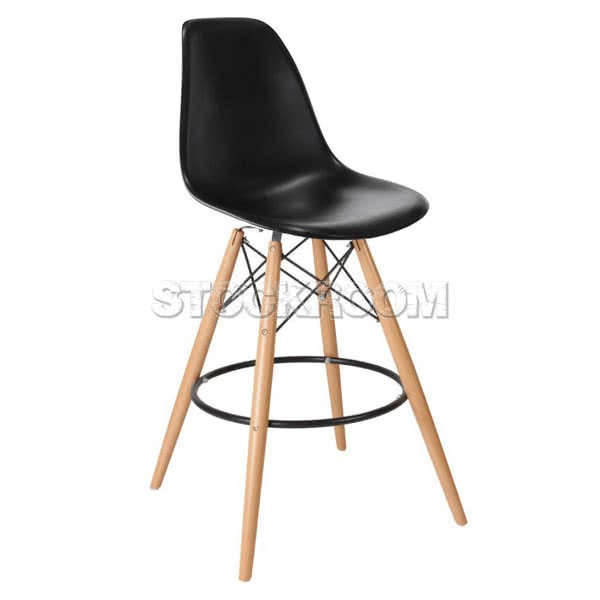 Charles Eames DSW Style Bar Stool