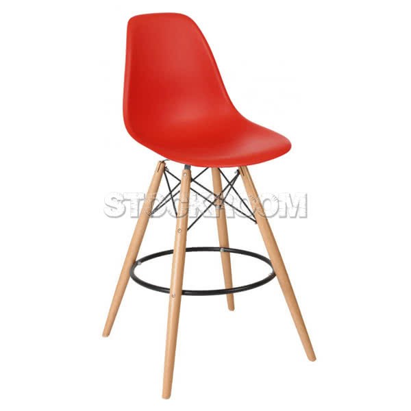 Charles Eames DSW Style Bar Stool