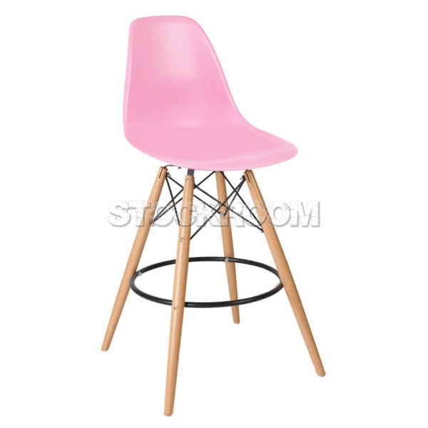 Charles Eames DSW Style Bar Stool