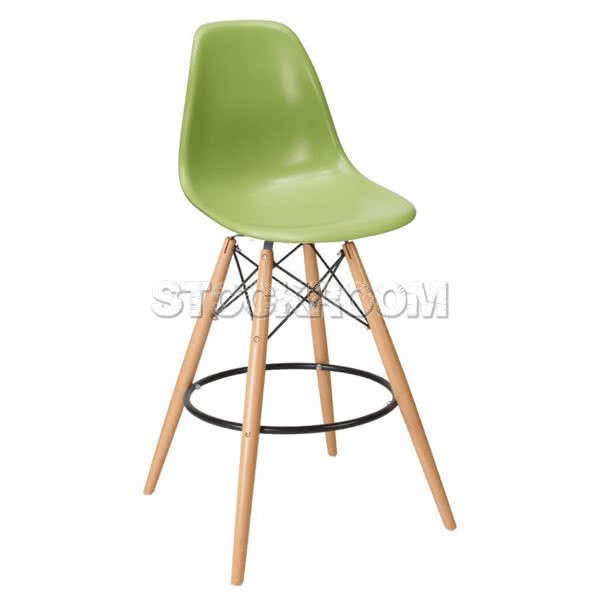 Charles Eames DSW Style Bar Stool