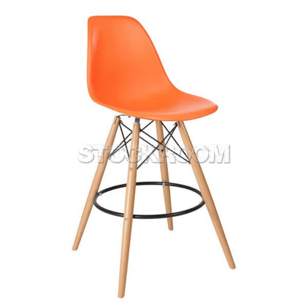 Charles Eames DSW Style Bar Stool