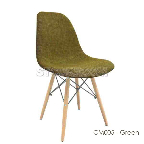 Charles Eames DSW Style Dining Chair - Upholstered - Full Fabric