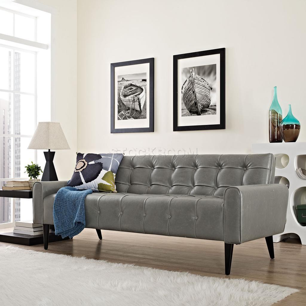 Charlotte Leather Sofa