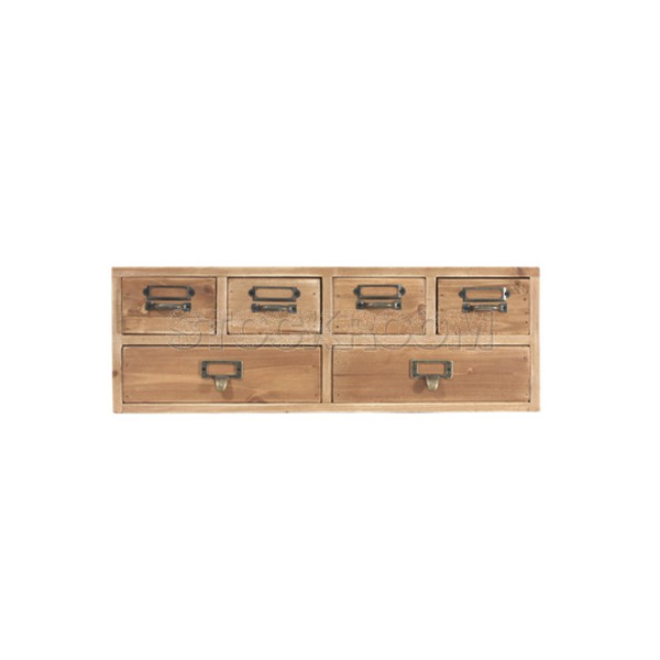 Cheryl Solid Fir Wood Mini Storage Drawers