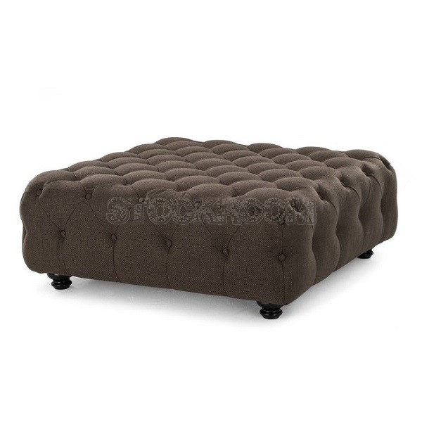 STOCKROOM Chesterfield Sofa Ottoman / Stool