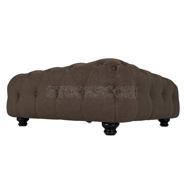 STOCKROOM Chesterfield Sofa Ottoman / Stool