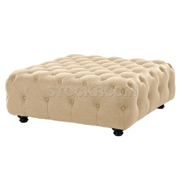 STOCKROOM Chesterfield Sofa Ottoman / Stool