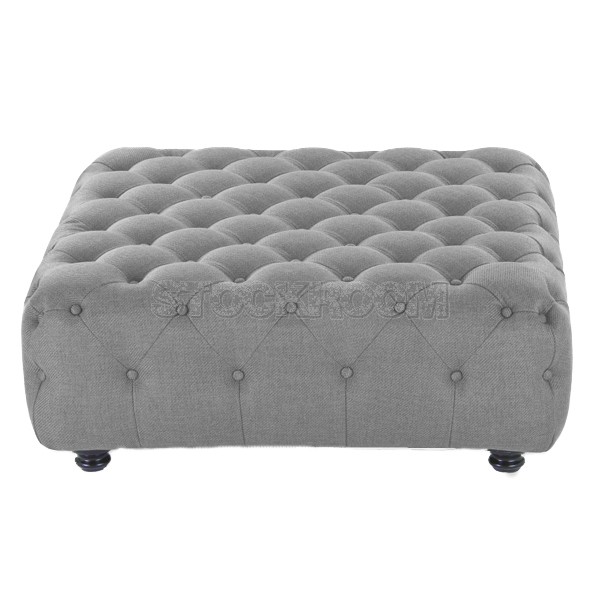 STOCKROOM Chesterfield Sofa Ottoman / Stool