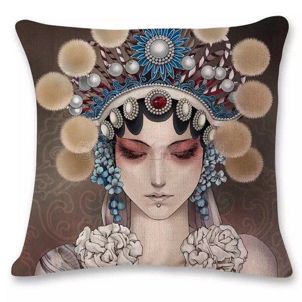 Chinese Art Style Cushion