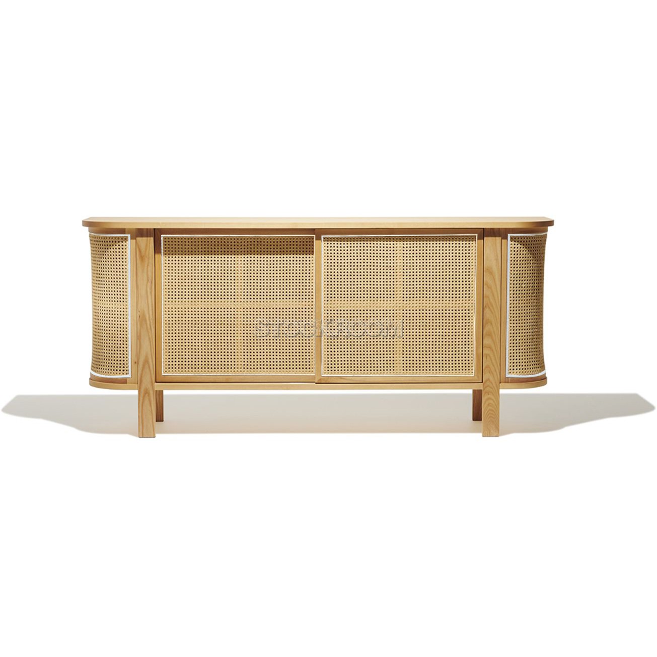 Chloe Contemporary Woven Cane Sideboard / Cabinet / Console
