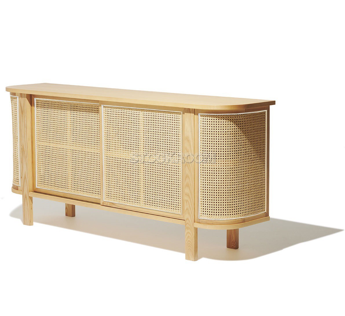 Chloe Contemporary Woven Cane Sideboard / Cabinet / Console
