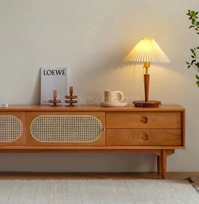 Claudo Solid Wood TV Cabinet