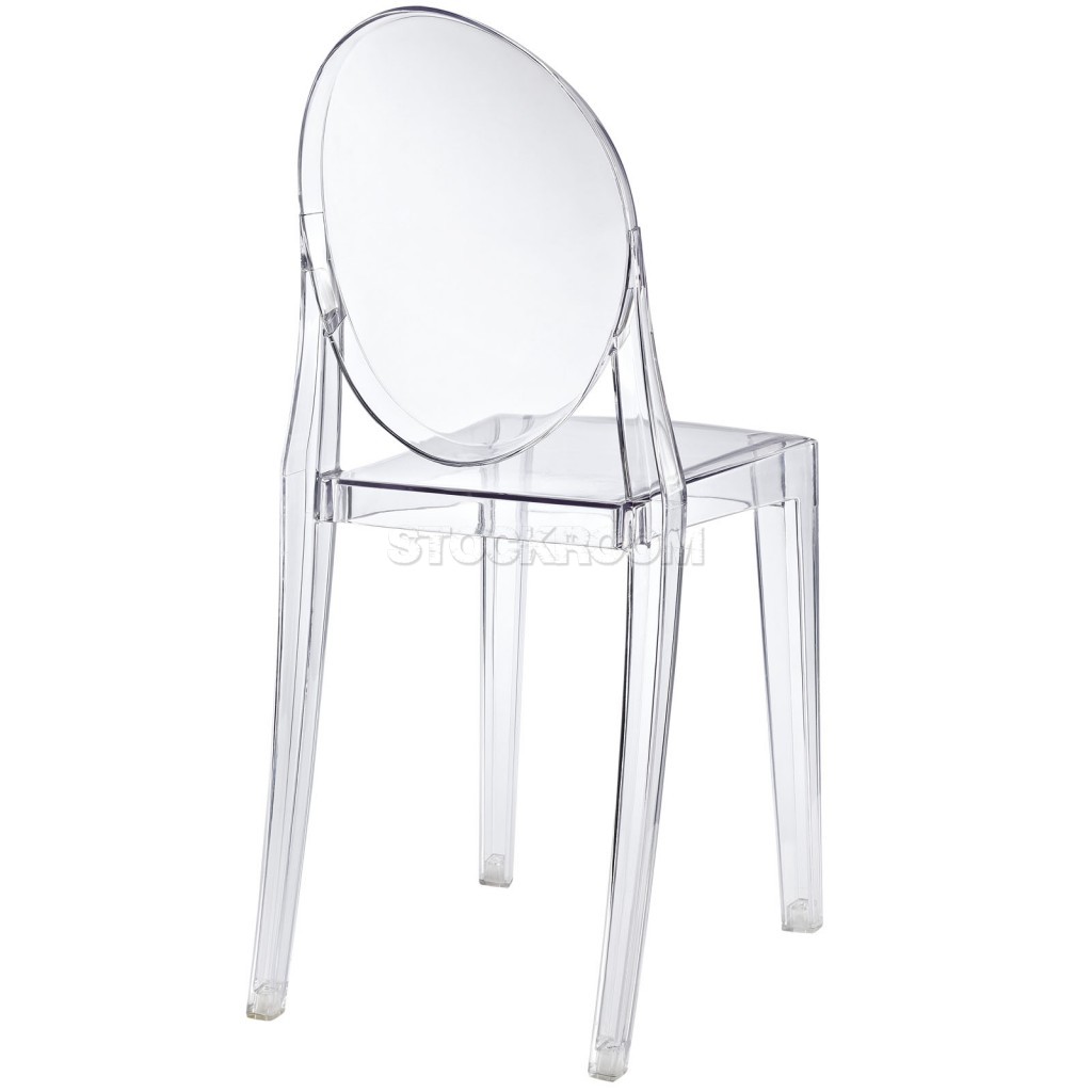 Victoria Ghost Style Chair / Stackable Dining Chair