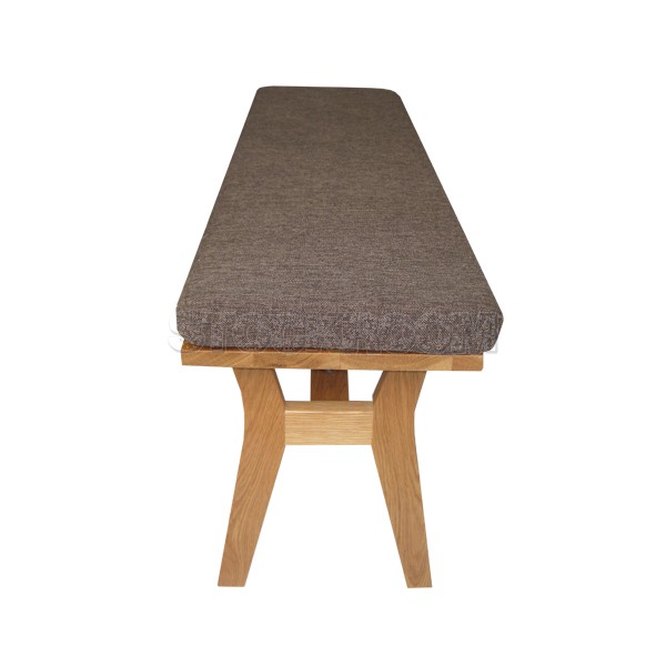 Clinelle Upholstered Solid Wood Bench