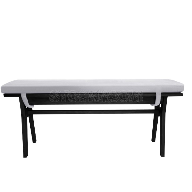 Clinelle Upholstered Solid Wood Bench