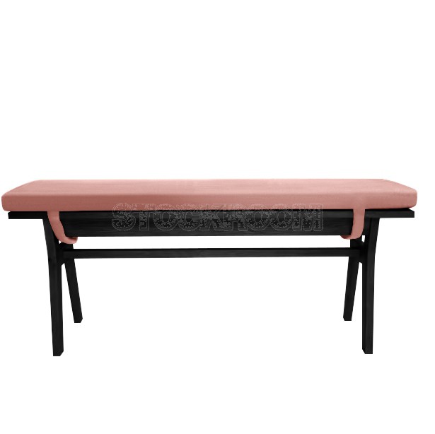 Clinelle Upholstered Solid Wood Bench