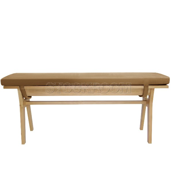 Clinelle Upholstered Solid Wood Bench