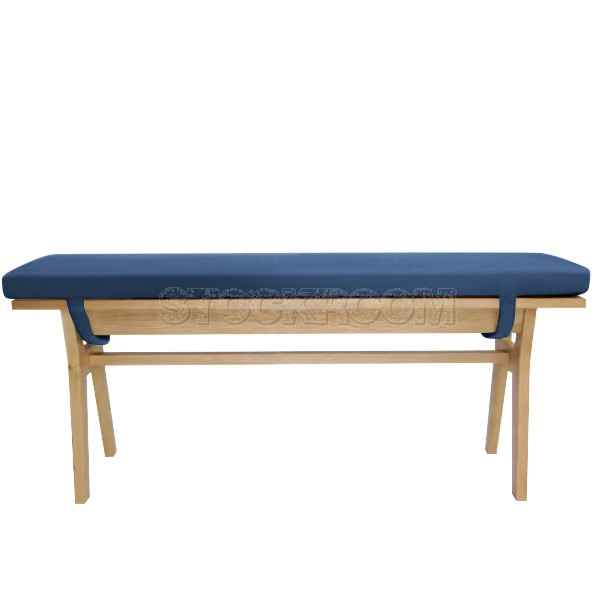 Clinelle Upholstered Solid Wood Bench