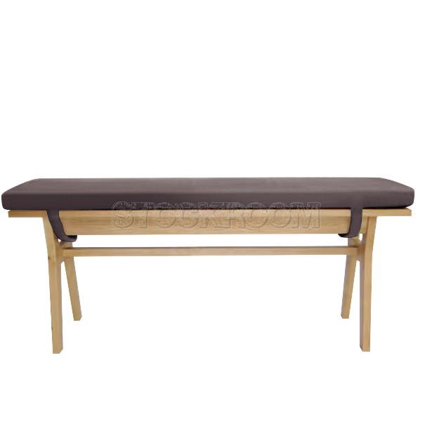 Clinelle Upholstered Solid Wood Bench