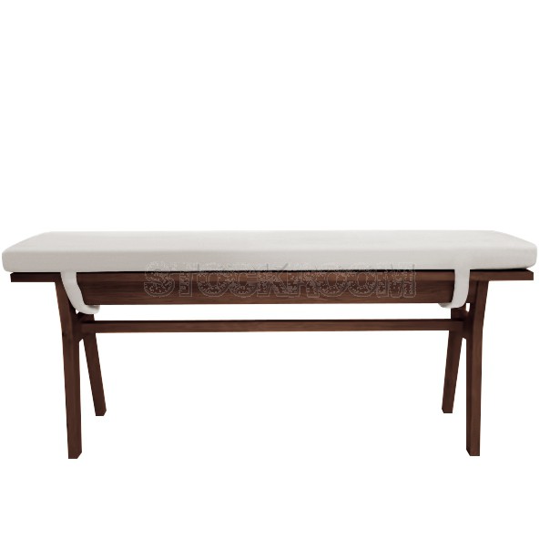 Clinelle Upholstered Solid Wood Bench