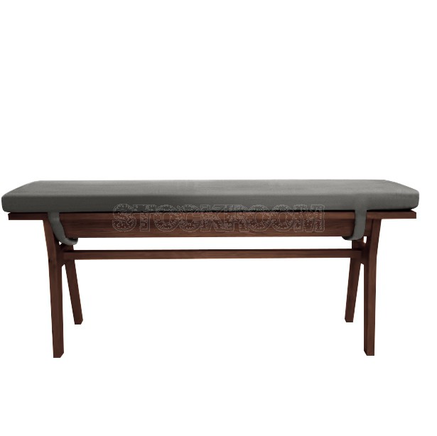 Clinelle Upholstered Solid Wood Bench