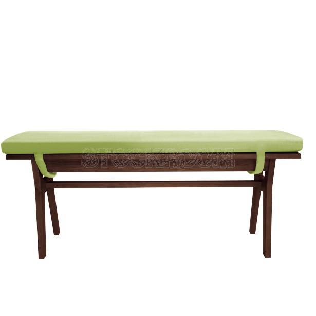 Clinelle Upholstered Solid Wood Bench