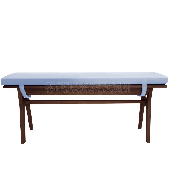 Clinelle Upholstered Solid Wood Bench