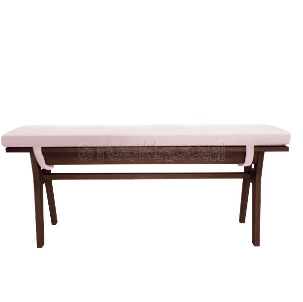 Clinelle Upholstered Solid Wood Bench