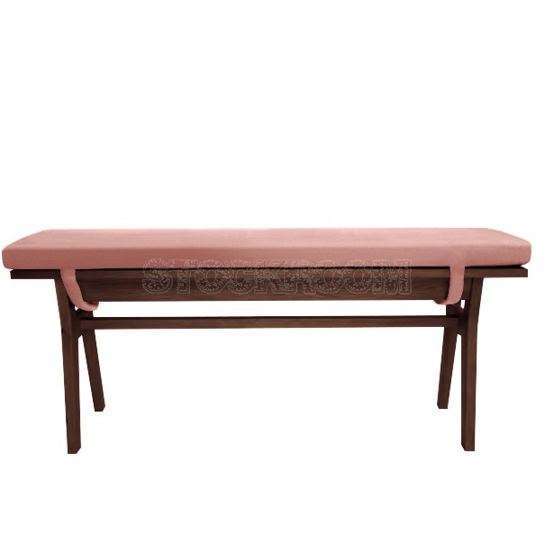 Clinelle Upholstered Solid Wood Bench