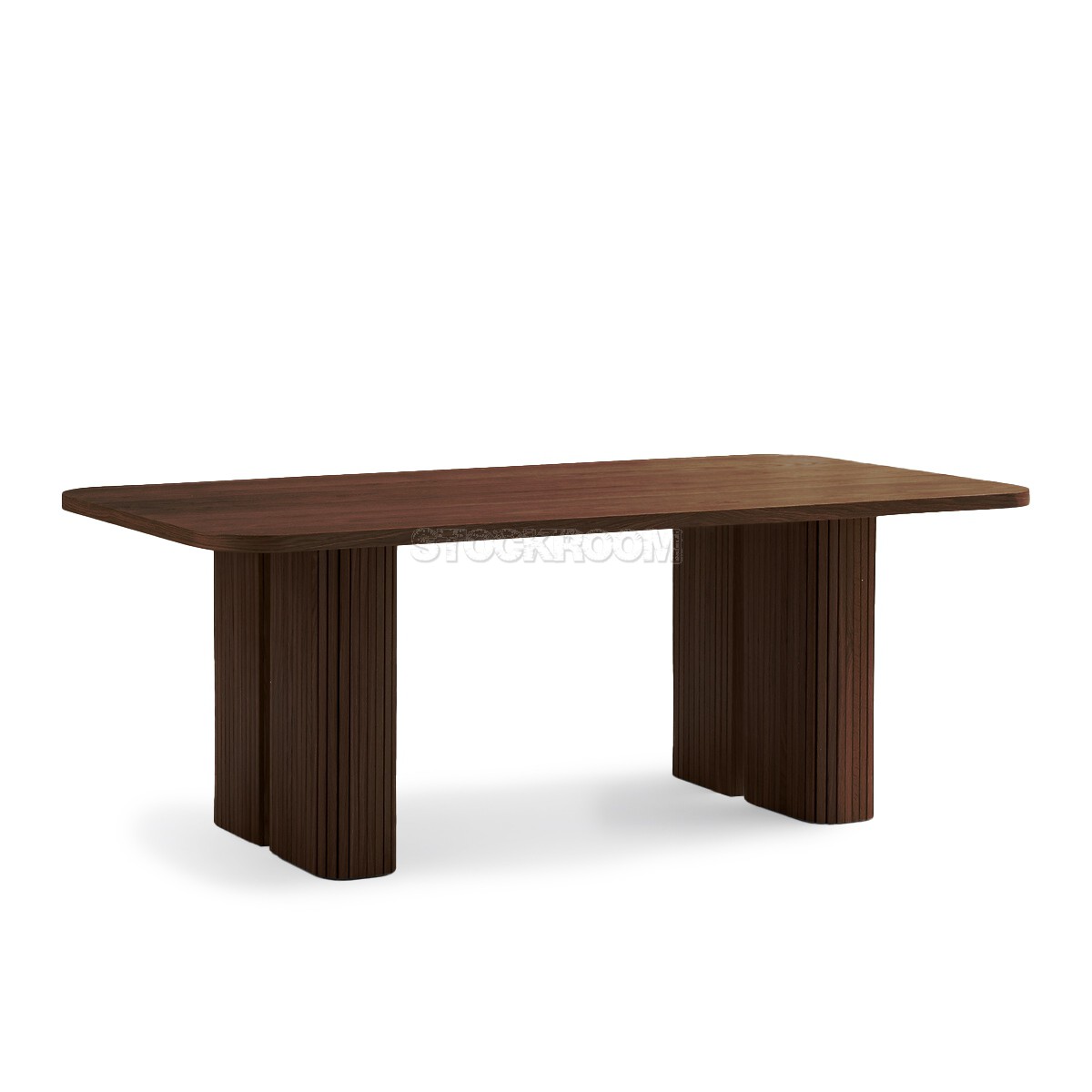Clover Solid Oak Wood Dining Table