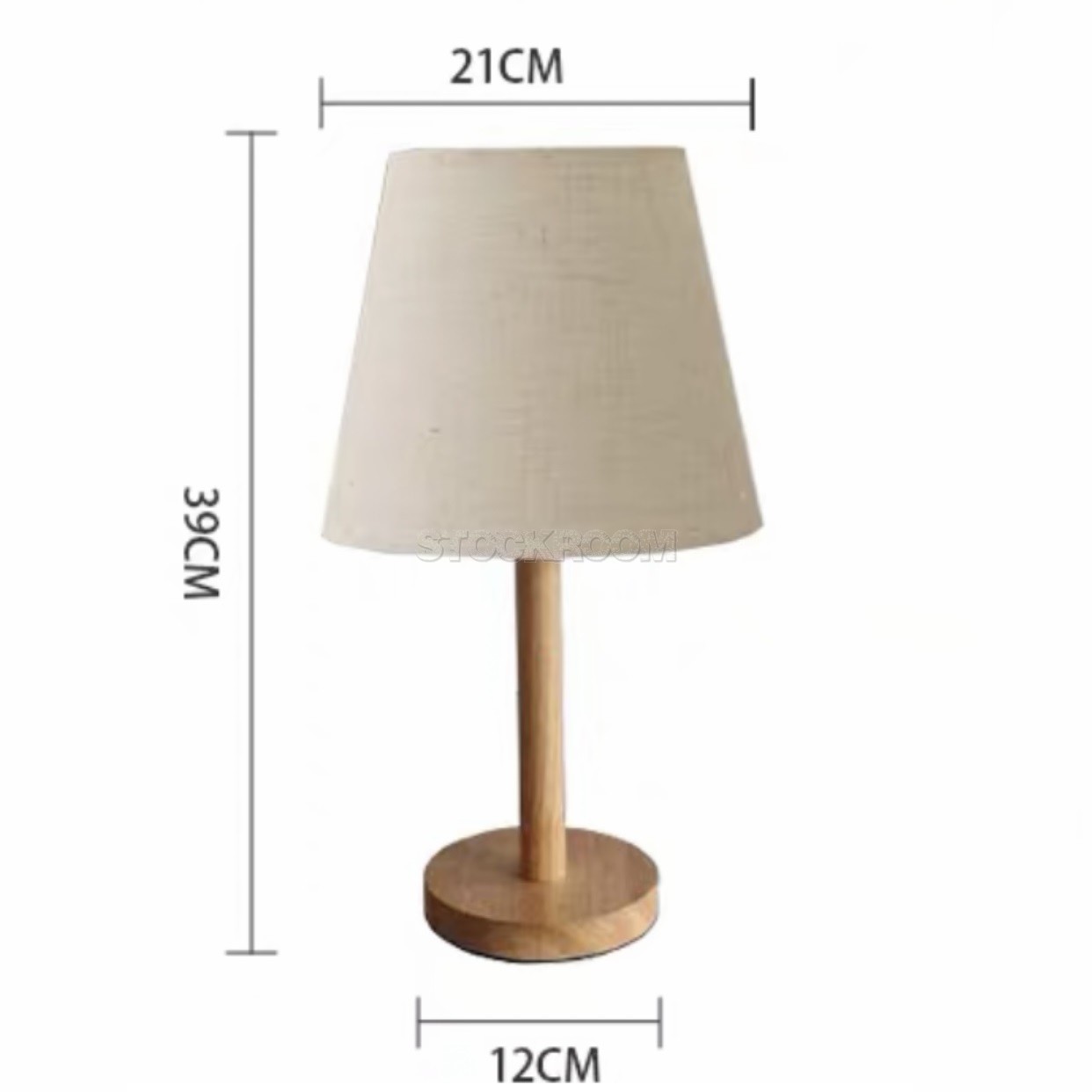 Colin Solid Wood Table Lamp