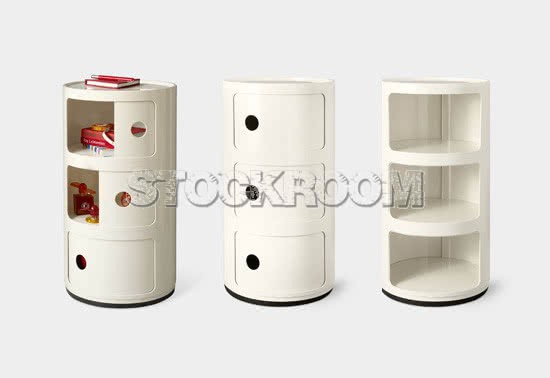 Componibili Style Round Storage 3 Units