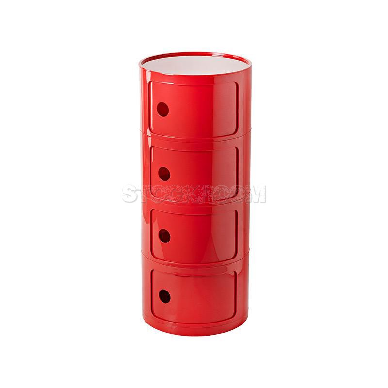 Componibili Style Round Storage 4 Units
