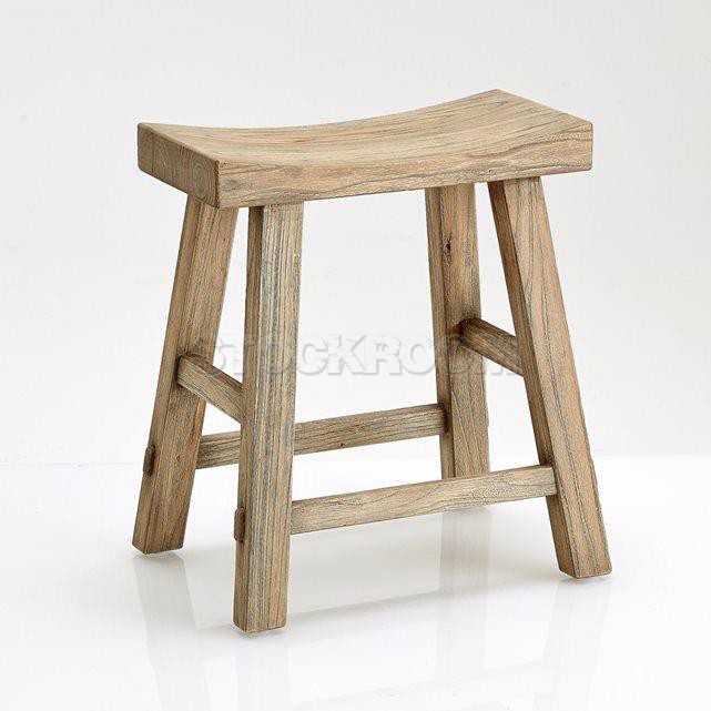 Conor Solid Wooden Stool