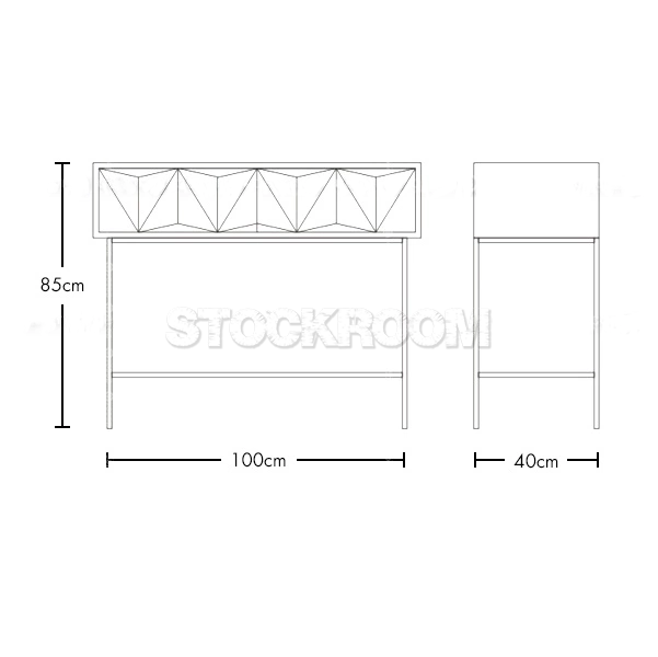 Odalric Style Console Table 