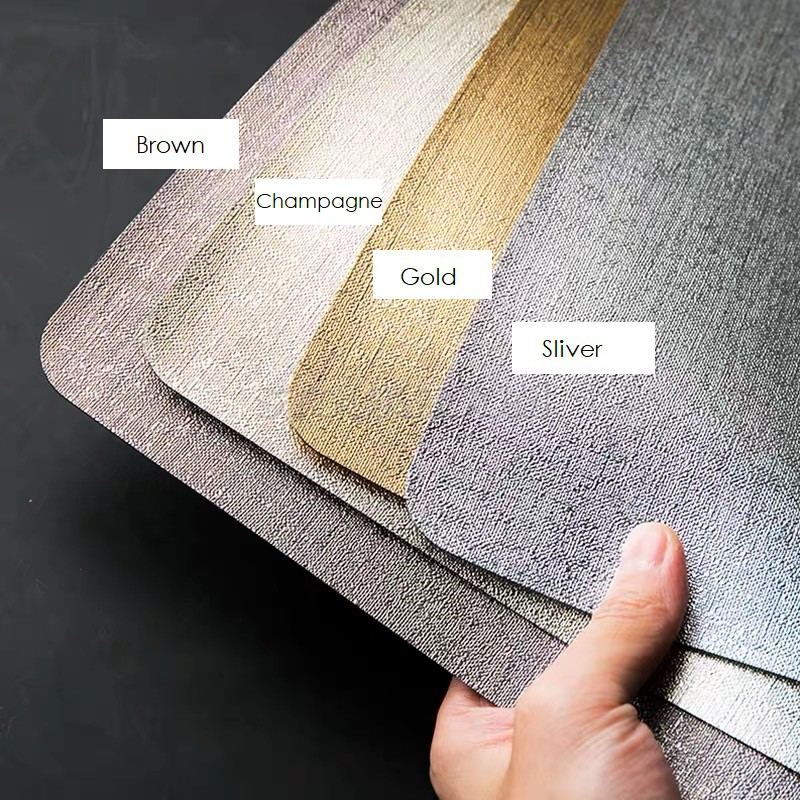 Contemporary Metallic Table Placemat