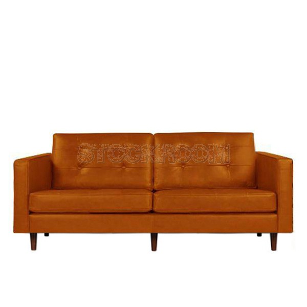 Copenhagen Leather Sofa - 2 Seater
