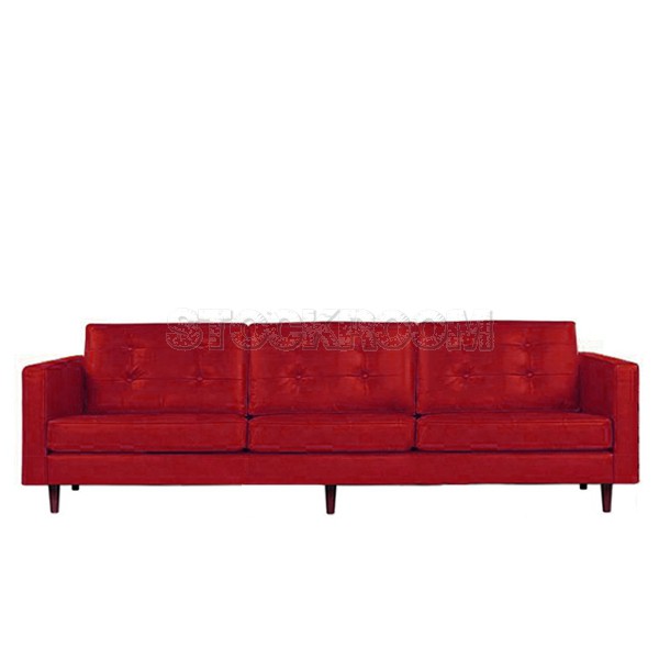 Copenhagen Leather Sofa - 3 Seater