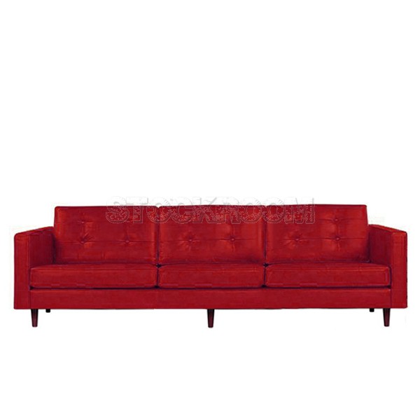 Copenhagen Leather Sofa - 3 Seater