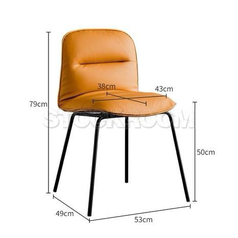 Coston Contemporary Padded Dining Chair