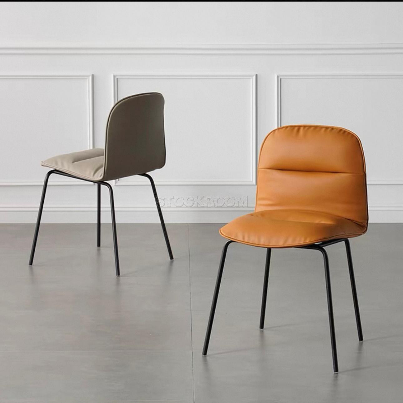 Coston Contemporary Padded Dining Chair