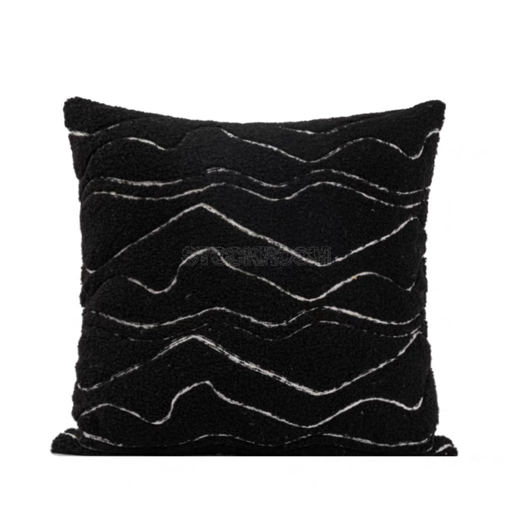 Cotton pillow ZIGZAG