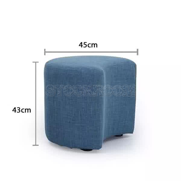 Crescent Modular Ottoman - Set of 4