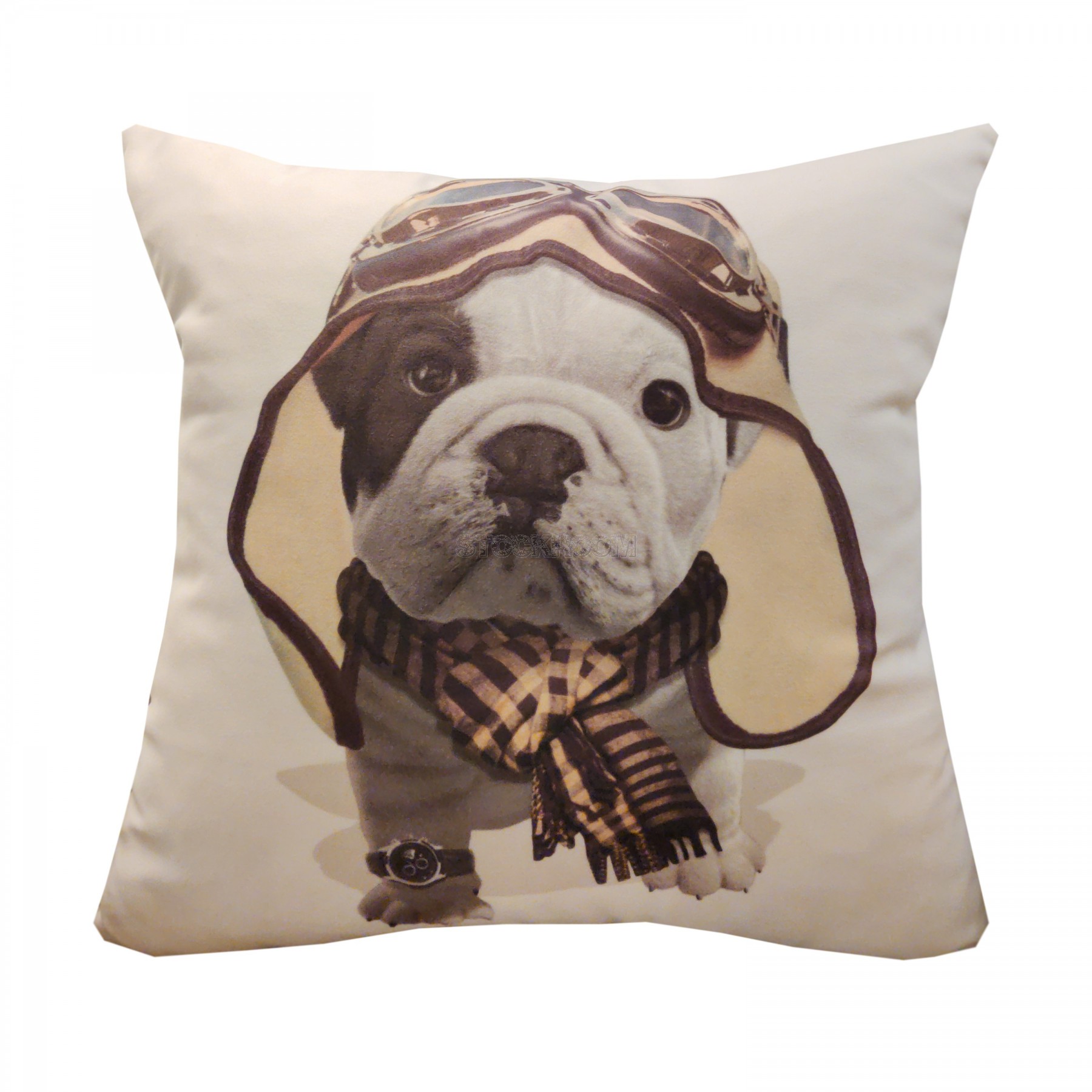 Pilot Bulldog Cushion 2