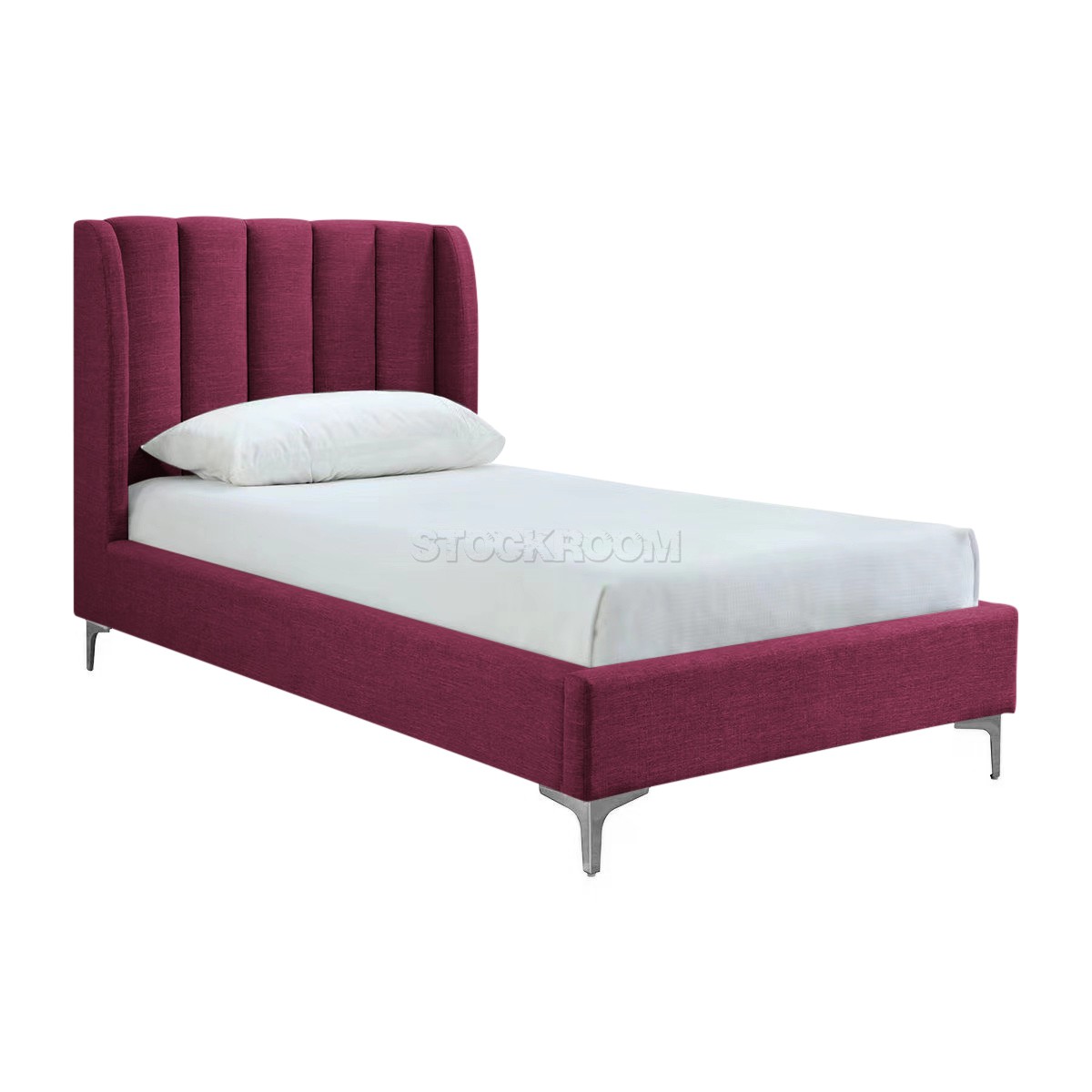 Dalton Fabric Upholstered Single Bed Frame