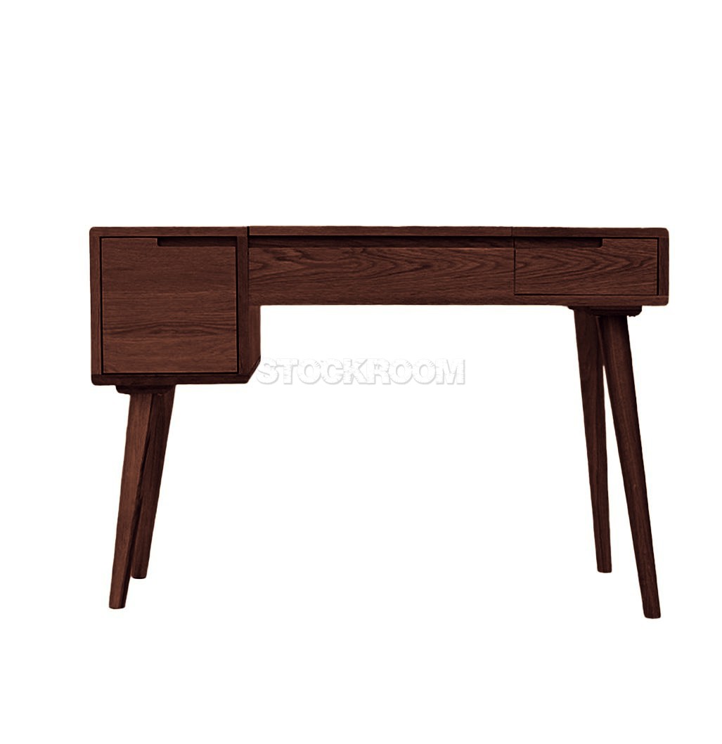 Dana Solid Oak Wood Desk / Dressing Table