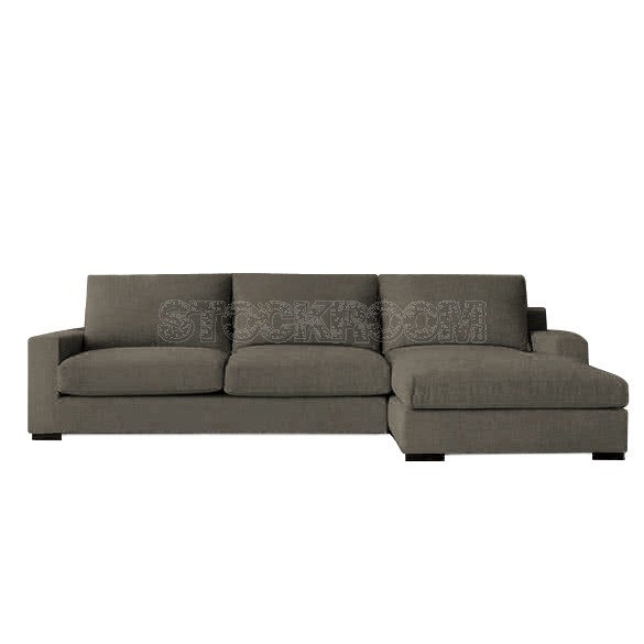 Darryl Fabric Feather Down Sofa L Shape / Sectional